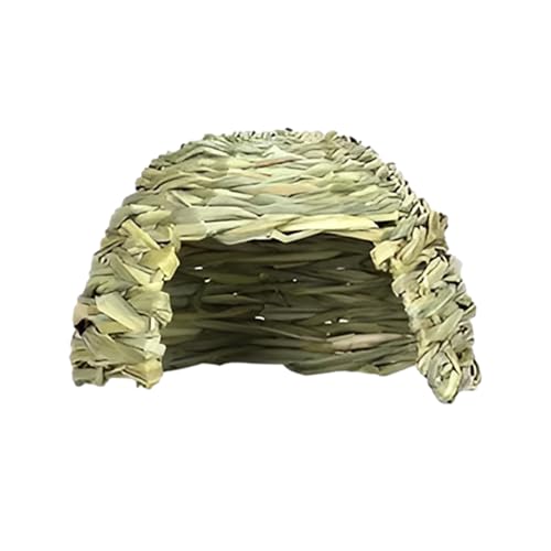 Grashaus für Kaninchen, multifunktionales Klappbett, Meerschweinchenversteck – vielseitiges Haustier-Heunbett, Spielhaus, Kleintier-Lebensraum, Dekoration für Igel, Meerschweinchen Grashaus für Kaninchen, multifunktionales Klappbett, Meerschweinchenversteck – vielseitiges Haustier-Heunbett, Spielhaus, Kleintier-Lebensraum, Dekoration für Igel, Meerschweinchen von Generic