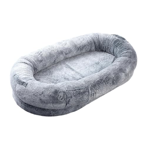 Großer waschbarer Sitzsack – Nickerchenbett aus memiry-Schaum, Sitzsackbett in Menschengröße | Riesiger Sitzsack für den menschlichen Gebrauch mit waschbarem Bezug, waschbarer Hundebett-Sitzsack aus M Großer waschbarer Sitzsack – Nickerchenbett aus memiry-Schaum, Sitzsackbett in Menschengröße | Riesiger Sitzsack für den menschlichen Gebrauch mit waschbarem Bezug, waschbarer Hundebett-Sitzsack aus M von Generic