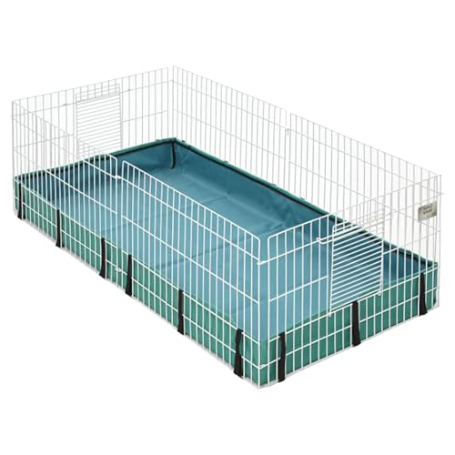 Guinea-Käfigfutter, Guinea-Bettwäsche für Käfig | Faltbarer und wasserdichter Boden für Haustierbetten, waschbare Futterbasis für Kaninchen, Chinchillas, Herr Guinea-Käfigfutter, Guinea-Bettwäsche für Käfig | Faltbarer und wasserdichter Boden für Haustierbetten, waschbare Futterbasis für Kaninchen, Chinchillas, Herr von Generic
