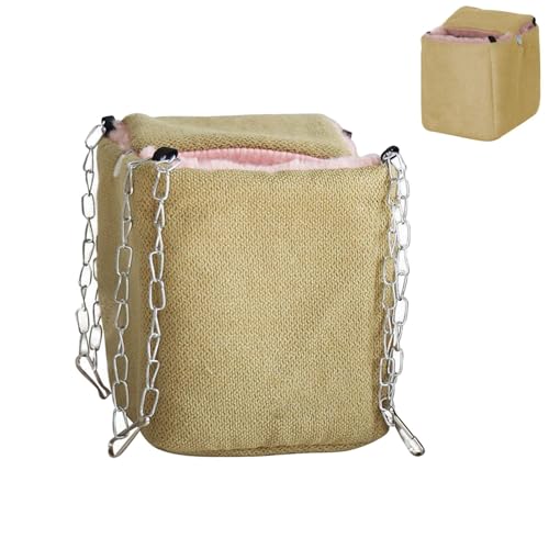 Hängematte für Frettchen für Käfig, Hängematte für Hamster für Käfig, Bett für Frettchen, Eichhörnest, Hängematte, Chinchilla, Sugar Glider Bed, Chinchilla-Bett, warme Schaukel für Hamster Hängematte für Frettchen für Käfig, Hängematte für Hamster für Käfig, Bett für Frettchen, Eichhörnest, Hängematte, Chinchilla, Sugar Glider Bed, Chinchilla-Bett, warme Schaukel für Hamster von Generic