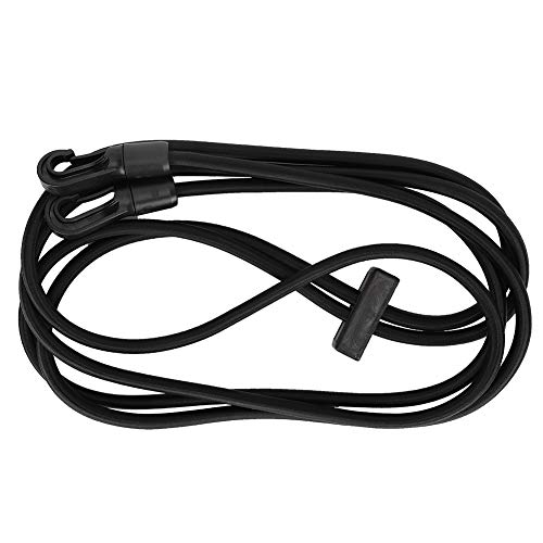 Halsseil für Pferde, Pferdezügel, Elastisches Hals-Nylonseil, Reitsportbedarf, Reiten, Elastischer Halsstrecker, Halfter, Pferdetrainingsseil für Pferde, Schwarz von Generic