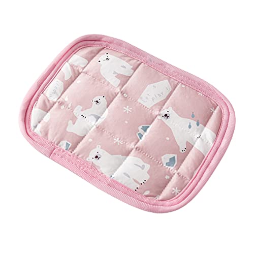 Hamster-Einstreu-Pad rutschfeste Unterseite, kühles Gefühl, Meerschweinchen-Einstreu, kühlendes Eistuch, Hamster-Schlafkissen Hell-Pink 3XS Hamster-Einstreu-Pad rutschfeste Unterseite, kühles Gefühl, Meerschweinchen-Einstreu, kühlendes Eistuch, Hamster-Schlafkissen Hell-Pink 3XS von Generic