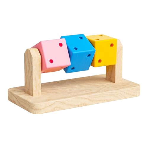 Hamster -Kau -Spielzeug - Naturhölzernkaublöcke, langlebige Bissen -Safe -Leckereien, handgefertigtes kleines Tier -Kau -Accessoires | Käfig -Spielzeitanreicherung für Hamsters Chinchillas Kaninchen R Hamster -Kau -Spielzeug - Naturhölzernkaublöcke, langlebige Bissen -Safe -Leckereien, handgefertigtes kleines Tier -Kau -Accessoires | Käfig -Spielzeitanreicherung für Hamsters Chinchillas Kaninchen R von Generic