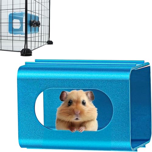 Hamster-Kühltunnel, sofortiges Kühlen, Metallhaus, Chinchilla-Hängetunnel, Spielzeug, Aluminium, hängendes Versteck für Kleintiere, Eichhörnchen, Meerschweinchen Hamster-Kühltunnel, sofortiges Kühlen, Metallhaus, Chinchilla-Hängetunnel, Spielzeug, Aluminium, hängendes Versteck für Kleintiere, Eichhörnchen, Meerschweinchen von Generic