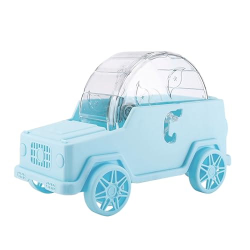 Hamster Laufrad Auto Form Laufrad Hamster Übung Kunststoff Laufrad Ffg836 (Blue, 14x13x12cm) von Generic