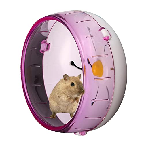 Hamster Laufrad Silent - Silent Running Spinner Heimtrainer Spielzeug | Joggingrad Hamster Spielzeug für Kleintier Rennmäuse Mäuse von Generic