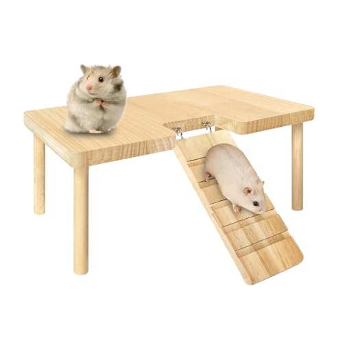 Hamsterbrücke, Spielzeug aus Holz für Hamster Treppe Treppe - Hamster-Aufhängungsplattform Langes Spielzeug Für Hamster Gerbiliärmäuse Oder Haustiere Von von Generic