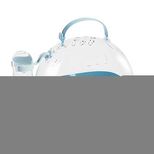 Hamsterkäfig - Haustierhamster mit Vorräten, Vogelreisekäfig, geräumiges Design mit Wasserflasche | Reiseträger für Sparrow -Ara Conures Chinchillas Guardies Cockatiels Shotettravel cage Supplies von Generic