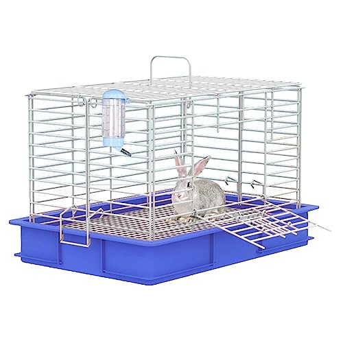 Hamsterkäfige Meerschweinchenkäfig Großer Hasenlaufstall Kaninchenkäfig mit ausziehbarem Tablett Frettchenkäfig Indoor Outdoor Hühnerstall von Generic