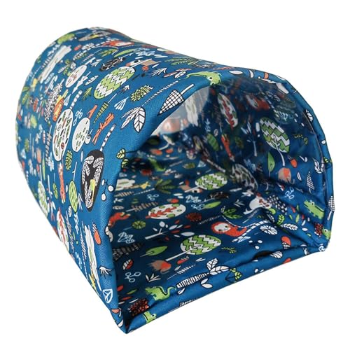 Hamstertunnelbett,Hamsternest - Klappbares Hamsterbett - Tunnel für Tiere, zum Verstecken und Ausruhen von Igeln, tragbarer Tunnel für Frettchen, Hamster, Chinchilla, Igel Hamstertunnelbett,Hamsternest - Klappbares Hamsterbett - Tunnel für Tiere, zum Verstecken und Ausruhen von Igeln, tragbarer Tunnel für Frettchen, Hamster, Chinchilla, Igel von Generic