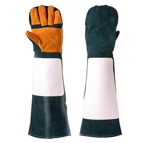 Handschuhe für Tierhandhabung, bissfeste Handschuhe, Hunde-Bisshandschuhe, extrem - und feuerbeständige Handschuhe, Mehrzweck-Haustierhandschuh, bissfest, Haustierpflegezubehör für die Fellpflege Handschuhe für Tierhandhabung, bissfeste Handschuhe, Hunde-Bisshandschuhe, extrem - und feuerbeständige Handschuhe, Mehrzweck-Haustierhandschuh, bissfest, Haustierpflegezubehör für die Fellpflege von Generic