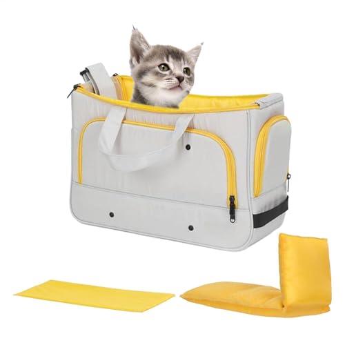 Haustier-Reisetransportbox | Haustier-Reisetasche für Katzen – Atmungsaktiver Haustier-Transport-Rucksack, Reisetaschen für Katzentransportboxen für Kaninchen Haustier-Reisetransportbox | Haustier-Reisetasche für Katzen – Atmungsaktiver Haustier-Transport-Rucksack, Reisetaschen für Katzentransportboxen für Kaninchen von Generic