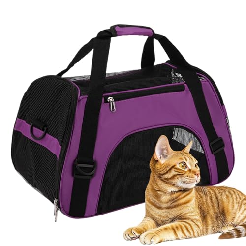 Haustier Tragetasche - Rucksackträger für Hunde | Katzenrucksack, Hundereise, weiches Haustier, atmungsaktiv zum Wandern, Outdoor, Wandern, Camping für Hunde und Katzen, voilett, 53x36x26cm Haustier Tragetasche - Rucksackträger für Hunde | Katzenrucksack, Hundereise, weiches Haustier, atmungsaktiv zum Wandern, Outdoor, Wandern, Camping für Hunde und Katzen, voilett, 53x36x26cm von Generic