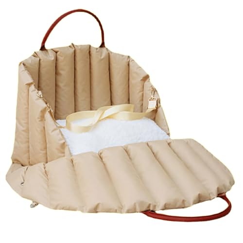 Haustier-Tragetasche und Bett-Kombination, faltbares Kissen für Hunde und Katzen, mit Netz-Einsätzen und Tragegriffen Haustier-Tragetasche und Bett-Kombination, faltbares Kissen für Hunde und Katzen, mit Netz-Einsätzen und Tragegriffen von Generic