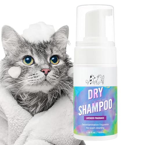 Haustier-Trocken-Shampoo für Hunde, Geruchsbeseitiger-Spray, Schaum-Hundeshampoo, Reinigungsspray, Geruchsentfernung, Pflegezubehör zur Reinigung trockener Haut und stinkendem Fell Haustier-Trocken-Shampoo für Hunde, Geruchsbeseitiger-Spray, Schaum-Hundeshampoo, Reinigungsspray, Geruchsentfernung, Pflegezubehör zur Reinigung trockener Haut und stinkendem Fell von Generic