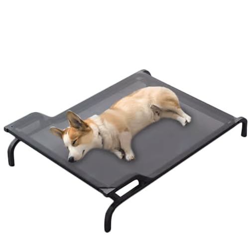 Haustierbett Kühlendes, erhöhtes Hundebett, erhöhtes Haustierbett mit Netz-Nackenstützkissen, Camping-Haustierbett für Camping oder Strand Haustierbett Kühlendes, erhöhtes Hundebett, erhöhtes Haustierbett mit Netz-Nackenstützkissen, Camping-Haustierbett für Camping oder Strand von Generic