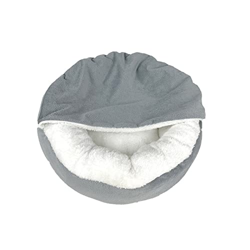 Haustierbetten Welpenbett Hundebox Matte Hundebox Pad Haustiernest Herbst und Winter Warm Verdickte Zwinger Halbgeschlossene Hundematte Katzenmatte Haustierbedarf, Grau, 48 x 48 x 20 cm Haustierbetten Welpenbett Hundebox Matte Hundebox Pad Haustiernest Herbst und Winter Warm Verdickte Zwinger Halbgeschlossene Hundematte Katzenmatte Haustierbedarf, Grau, 48 x 48 x 20 cm von Generic