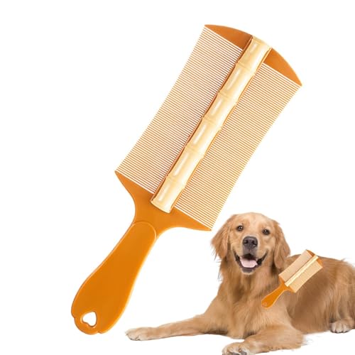 Haustierkamm für Katzen, Haustierkamm für Hunde, Doppelseitiger Hundepflegekamm Haustier-Flohkamm, Ergonomischer Floh- und Zeckenkamm, Katzenpflegekamm für Haustiere, Hunde und Katzen Haustierkamm für Katzen, Haustierkamm für Hunde, Doppelseitiger Hundepflegekamm Haustier-Flohkamm, Ergonomischer Floh- und Zeckenkamm, Katzenpflegekamm für Haustiere, Hunde und Katzen von Generic
