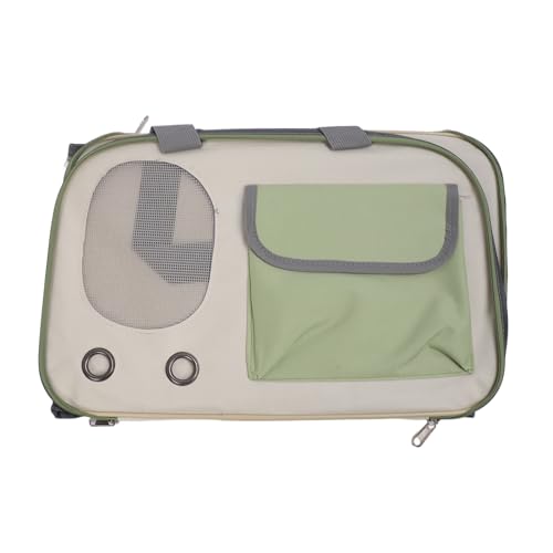 Haustiertragetasche, Hundetragetasche aus Oxford-Stoff, Multifunktional, Faltbar für Reisen (Green) von Generic