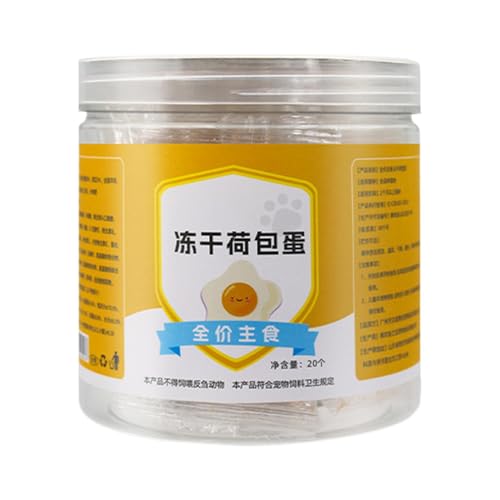 Haustiertraining Treats - Gefriergetrocknete Katzen Eigelb -Leckereien Katzen Hunde Welpen | Ernährung gesunde Kau -Snacks und Abendessen für Haustiere, natürliche Zahnen von Katzen und Hunden Haustiertraining Treats - Gefriergetrocknete Katzen Eigelb -Leckereien Katzen Hunde Welpen | Ernährung gesunde Kau -Snacks und Abendessen für Haustiere, natürliche Zahnen von Katzen und Hunden von Generic