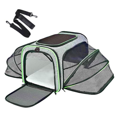 Haustiertransportboxen für Katzen, Hundereisetasche,Multifunktionale faltbare Haustier-Tragetasche - Langlebige Hundetasche zum Spazierengehen, Schlafen, Ausruhen, tragbare Transportbox für das täglic Haustiertransportboxen für Katzen, Hundereisetasche,Multifunktionale faltbare Haustier-Tragetasche - Langlebige Hundetasche zum Spazierengehen, Schlafen, Ausruhen, tragbare Transportbox für das täglic von Generic