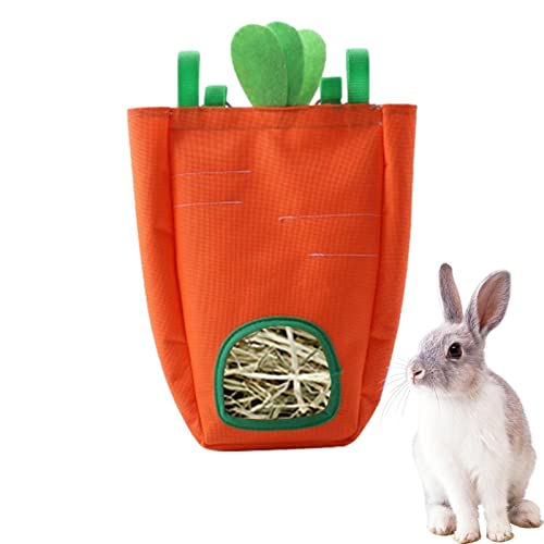 Heu-Feeder-Kaninchen | Heuhaltertasche für Kaninchen,Heusack für Kaninchen, Meerschweinchen, Chinchilla, von Generic