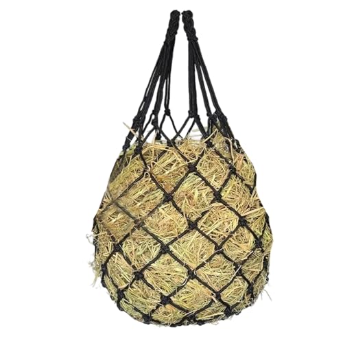 Heunetze für , Leckerli-Halter Korb für Ställe, Langsam Füttern Heusack mit festem Ring, Herders Farmers Yards Schafe Geflügel Weiden Heunetze für , Leckerli-Halter Korb für Ställe, Langsam Füttern Heusack mit festem Ring, Herders Farmers Yards Schafe Geflügel Weiden von Generic