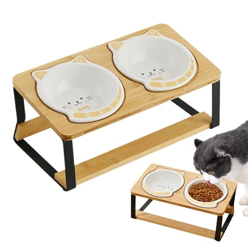 Höhe Cat -Tabelle - erhöhte und Lebensmittel Werden separat in Einer hochwertigen Keramikschale platziert, um Platz zu sparen, während die tägliche Diät Ihres Haustieres Katzengericht benötigt. Höhe Cat -Tabelle - erhöhte und Lebensmittel Werden separat in Einer hochwertigen Keramikschale platziert, um Platz zu sparen, während die tägliche Diät Ihres Haustieres Katzengericht benötigt. von Generic