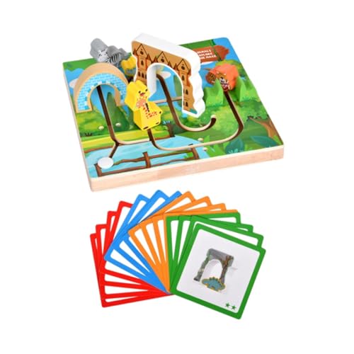 Holz Puzzle Spielzeug Vorschule Matching Game für Geburtstag Party Favor Geschenk Kinder Holz Puzzle Spielzeug Vorschule Matching Game für Geburtstag Party Favor Geschenk Kinder von Generic