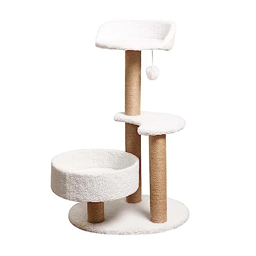 Holzschüssel Kratzbaum, Kratzbäume, 3 Etagen, Aktivitätsbäume for Katzen, Turm for Spielruhe, Sisalseil-Möbel for Katzen im Innenbereich, for Spielruhe Holzschüssel Kratzbaum, Kratzbäume, 3 Etagen, Aktivitätsbäume for Katzen, Turm for Spielruhe, Sisalseil-Möbel for Katzen im Innenbereich, for Spielruhe von Generic