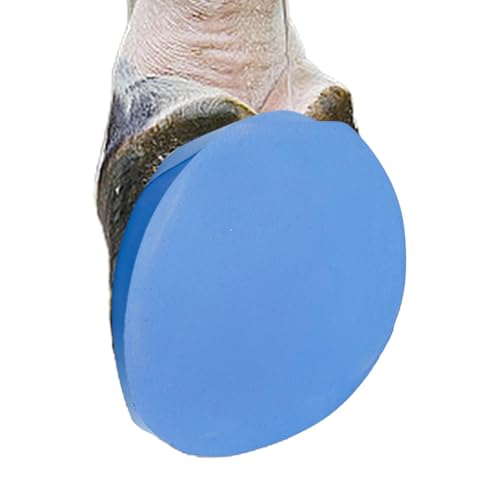 -Huf -Pads - Hochwertiges Stiefelkissen, weiche Hufeiseneinsätze | Gummi-Komfortpolster, Flexible Hufstiefel, impakte-resistente Hufeisenpads zum Schutz, Unterstützung und Komfort von Generic