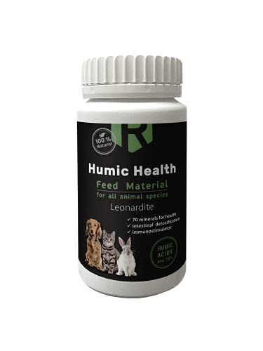 Humic Health für alle Tierarten ist EIN Entgiftungs- und Durchfallprodukt für Hunde, Katzen und andere Haustiere. 100 g. von Generic
