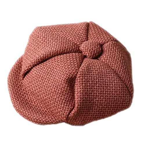 Hunde-B-Erets Mode Haustier Hut Französisch Künstler Katze Kappe Baseballkappe für Party Geburtstag Hochzeit Foto Hnw799 (Brown, S) von Generic