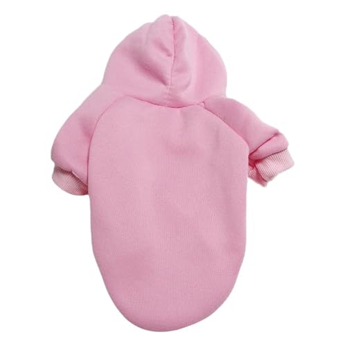 Hunde-Kapuzenpullover für Herbst und Winter, um Sie warm zu halten (Pink, 7XL 22,5-27,5 kg) von Generic