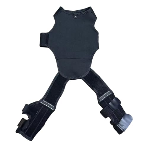 Hunde-Kniebandage zur Genesung, verstellbare Hinterbeinstütze, Linderung von Hüftgelenkschmerzen für kleine, mittelgroße und große Hunde, universell einsetzbar für alle Vier Beine (A, L) von Generic