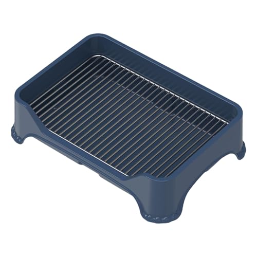 Hunde-Pipi-Tablett – Rutschfestes Zaun-Design, Trainingstöpfchen-Tablett, Mesh-Hunde-Pipi-Trainingstoilette | Hygienische Reinigungs-Töpfchenschale Mit Barriere, Tragbare Töpfchenschale Für Kleine Und Hunde-Pipi-Tablett – Rutschfestes Zaun-Design, Trainingstöpfchen-Tablett, Mesh-Hunde-Pipi-Trainingstoilette | Hygienische Reinigungs-Töpfchenschale Mit Barriere, Tragbare Töpfchenschale Für Kleine Und von Generic