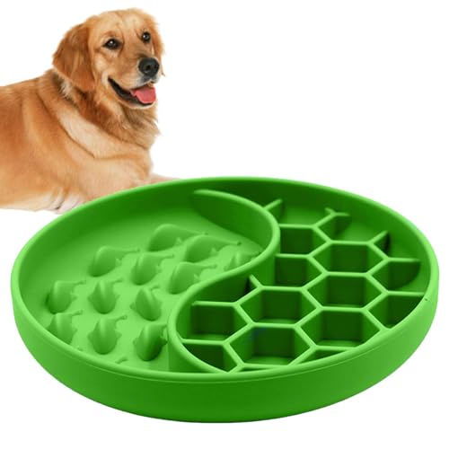 Hunde-Puzzle-Futterstation – Trockenfutter, Nassfutter, Puzzle-Futterstation | Hundenapf verhindert Ersticken langsam, wiederverwendbare Futternäpfe für Welpen, gesundes Essen für Trockenfutter, Hunde-Puzzle-Futterstation – Trockenfutter, Nassfutter, Puzzle-Futterstation | Hundenapf verhindert Ersticken langsam, wiederverwendbare Futternäpfe für Welpen, gesundes Essen für Trockenfutter, von Generic