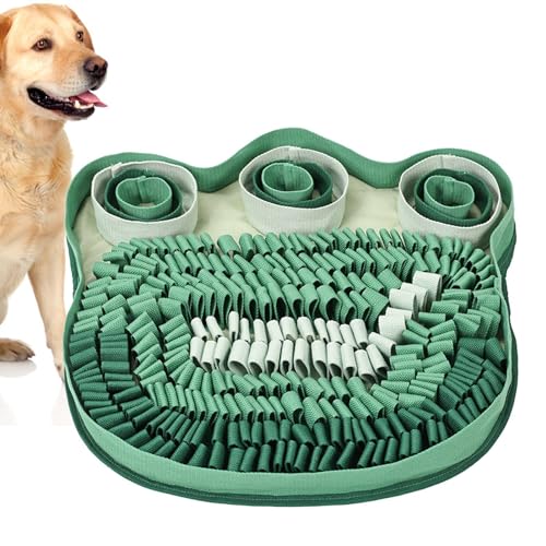 Hunde-Schnupftabakmatte, Hunde-Schnupftabakmatte, 49 x 49 cm, weiches Welpen-Schnupftabak-Spielzeug, maschinenwaschbares Hundefutterspielzeug, Futtersuchunterlage für kleine, mittelgroße und große Hun Hunde-Schnupftabakmatte, Hunde-Schnupftabakmatte, 49 x 49 cm, weiches Welpen-Schnupftabak-Spielzeug, maschinenwaschbares Hundefutterspielzeug, Futtersuchunterlage für kleine, mittelgroße und große Hun von Generic