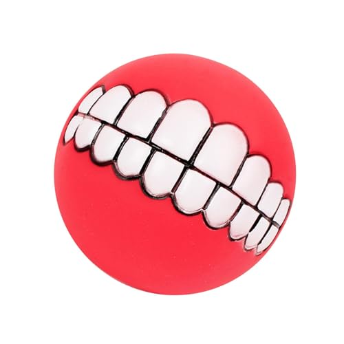 Hundeball Quietschspielzeug, Kauspielzeugball für Hunde, Kaugeräuschball für Welpen, Bissfester Beißball, interaktives Spielzeug für Verlobungsspaß, sicheres PVC Hundeball Quietschspielzeug, Kauspielzeugball für Hunde, Kaugeräuschball für Welpen, Bissfester Beißball, interaktives Spielzeug für Verlobungsspaß, sicheres PVC von Generic