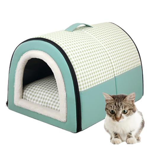 Hundebett – Gemütliches Haustierbett, Katzen-Decke | Unabhängiges Tierversteck mit abnehmbarem waschbarem Kissen, für unabhängiges Haustierbett von Generic