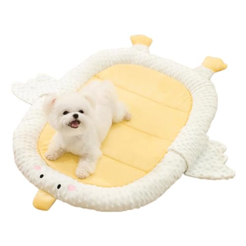 Hundebett-Kistenkissen - bequemes und waschbares Zwingerkissen in Entenform | Hundehüttenmatte dick für Hundekäfig mit rutschfestem Boden für PE Hundebett-Kistenkissen - bequemes und waschbares Zwingerkissen in Entenform | Hundehüttenmatte dick für Hundekäfig mit rutschfestem Boden für PE von Generic