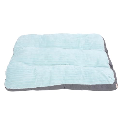 Hundebettmatte, Weiche, Verdickte Hundeschlafmatratze, Waschbare Haustiermatratze für Große, Mittelgroße und Kleine Hunde (BLUE) von Generic