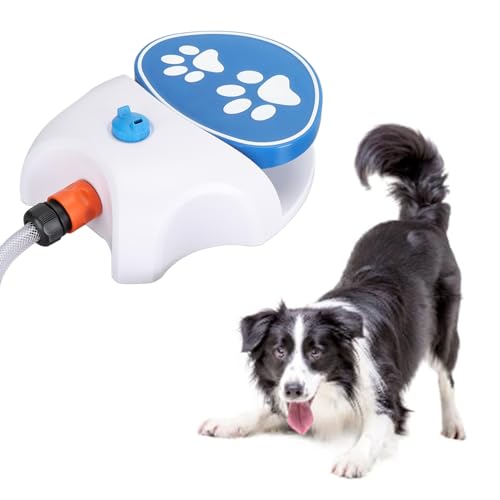 Hundebrunnen-Wassernapf, Outdoor-Hundewasserbrunnen mit Tritt-auf-Klaue, Haustier-Wassersprinkler, Klauenaktiviertes Trinken, Wasserspender, Outdoor-Hundewassernapf mit Schlauch Hundebrunnen-Wassernapf, Outdoor-Hundewasserbrunnen mit Tritt-auf-Klaue, Haustier-Wassersprinkler, Klauenaktiviertes Trinken, Wasserspender, Outdoor-Hundewassernapf mit Schlauch von Generic