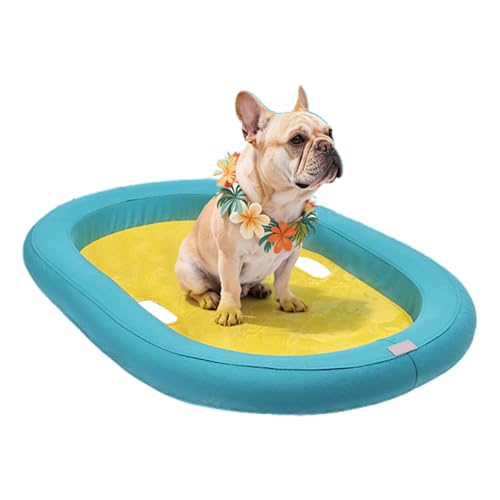 Hundefloß, weiches Floß für heiße , Welpen, schwimmende Matte, auslaufsicher, Outdoor-Wasserspielzubehör für Garten, Fluss, See, Aktivitätsunterstützung Hundefloß, weiches Floß für heiße , Welpen, schwimmende Matte, auslaufsicher, Outdoor-Wasserspielzubehör für Garten, Fluss, See, Aktivitätsunterstützung von Generic