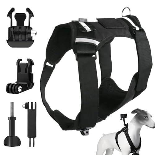 Hundegeschirr, verstellbare Hundegeschirrweste, weich – Zubehör für kleine Tiere, Sicherheitshalterung mit Montagebasis für kleine mittelgroße Welpen Hundegeschirr, verstellbare Hundegeschirrweste, weich – Zubehör für kleine Tiere, Sicherheitshalterung mit Montagebasis für kleine mittelgroße Welpen von Generic