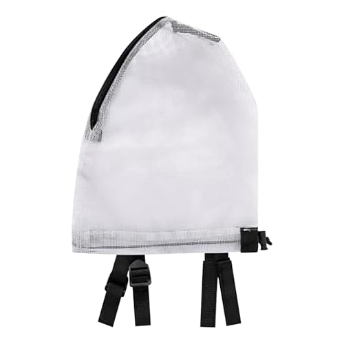 Hundegitternetzkopfabdeckung - ruhige Ohren Wickel -Stirnband | Langlebiger Haustierschutzschutz mit Reißverschlussschild zum Reduzieren von Bellen beim Baden während des Bades Schwimmwäsche, leichter Hundegitternetzkopfabdeckung - ruhige Ohren Wickel -Stirnband | Langlebiger Haustierschutzschutz mit Reißverschlussschild zum Reduzieren von Bellen beim Baden während des Bades Schwimmwäsche, leichter von Generic