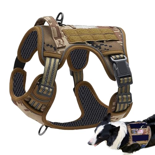 Hundehalsband, Metallschnalle, Trainingsgeschirr, Weste, Haustierzubehör für mittelgroße Trainer, Aufgaben, Rettung, Suchen, Wandern, Spazierengehen, Camping, Alltag im Freien Hundehalsband, Metallschnalle, Trainingsgeschirr, Weste, Haustierzubehör für mittelgroße Trainer, Aufgaben, Rettung, Suchen, Wandern, Spazierengehen, Camping, Alltag im Freien von Generic