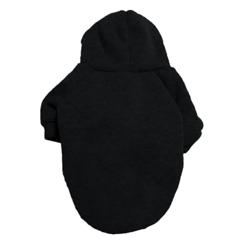 Hundemäntel, Sweatshirts, Haustierkleidung, mittlere und kleine Größe, große Größe (Black1,L 2.1KG-3KG) von Generic