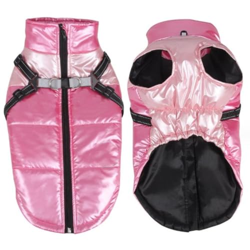 Hundemantel – hält Ihren Welpen den ganzen Winter warm und trocken, hält Ihren pelzigen Freund gemütlich und bequem, Größe L, Rosa Hundemantel – hält Ihren Welpen den ganzen Winter warm und trocken, hält Ihren pelzigen Freund gemütlich und bequem, Größe L, Rosa von Generic