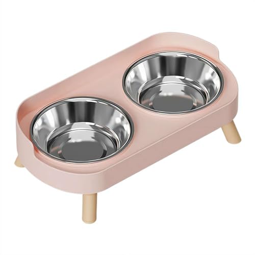 Hundenäpfe Doppel Hund Wasser und Futternapf, Edelstahlnapf mit Rutschfester Harzstation, für Feeder Hunde Katzen Kaninchen und Haustiere Hundenäpfe Doppel Hund Wasser und Futternapf, Edelstahlnapf mit Rutschfester Harzstation, für Feeder Hunde Katzen Kaninchen und Haustiere von Generic